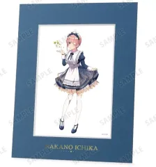 【中古】紙製ボード・プレート 中野一花 描き下ろし 星空メイドver. キャラファインマット 「五等分の花嫁∽ POP UP SHOP in AMNIBUS STORE」