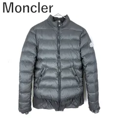 モンクレール MONCLER ダウンジャケット sacaiコラボ商品 リバーシブル フリル チャコールグレー