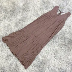 【良品】mily bilet ノースリーブマキシロングワンピース (Ｍ)カワイイ