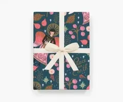 RIFLE PAPER CO.含む ラッピングペーパー 3本セット 包装紙 ロール ギフトラップ 花柄 未使用 A
