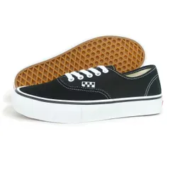 新品 25.5～29.0cm 並行輸入品 バンズ VANS スニーカー メンズ レディース スケート オーセンティック VN0A5FC8Y28 ブラック/ホワイト SKATE AUTHENTIC