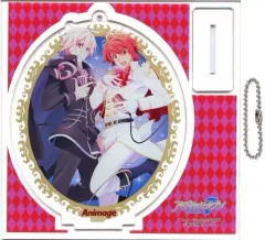 【中古】アクリルスタンド・アクリルパネル 七瀬陸＆九条天 アクリルスタンド 「アイドリッシュセブン」 アニメージュ 2018年8月号 応募者全員サービス