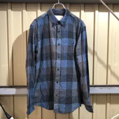 2241 Weatherproof Vintage 長袖シャツ ネイビー M ウェザープルーフヴィンテージ ネルシャツ カジュアルシャツ チェック柄 古着卸 アメリカ仕入のサムネイル