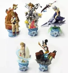 【中古】トレーディングフィギュア 全5種セット 「ディズニーキャラクターズ キングダムハーツII フォーメーションアーツ」