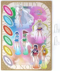 【中古】アクリルスタンド・アクリルパネル [単品] セーラー5戦士/セーラーコスモス アクリルフィギュアセット 「Blu-ray/DVD 劇場版 美少女戦士セーラームーンCosmos Pretty Guardians限定版」 同梱特典