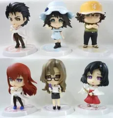 【中古】トレーディングフィギュア 全6種セット 「一番くじ 劇場版シュタインズ・ゲート 負荷領域のデジャヴ」 G賞 ちびきゅんキャラ