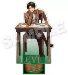 【中古】アクリルスタンド・アクリルパネル リヴァイ(一緒に作戦会議ver.) アクリルスタンド 「進撃の巨人」