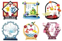 【中古】トレーディングフィギュア 全6種セット 「ポケットモンスター ふんわりゆらりん飾り」