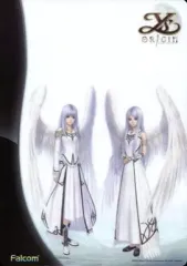 【中古】下敷き 双子の女神 B5下敷き 「PCソフト Ys Origin イース・オリジン」 ビックカメラ特典のサムネイル