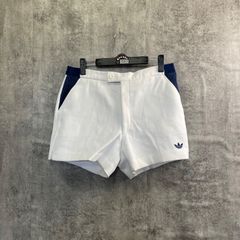 希少！超レア 80's アディダス ショートパンツ L デサント 短パン 白