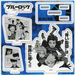 TSUTAYA有償特典ブルーロック アクリルフィギュアプレート 凪 千切 潔
