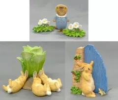 【中古】食玩 トレーディングフィギュア 全3種セット 「ピーターラビット フィギュアコレクション」