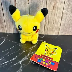 新品未使用 ポケモンセンターオリジナル もっちりマスコット ポケモンドールズ ピカチュウ pokemon center dolls