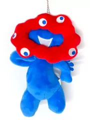 【中古】ぬいぐるみマスコット・ぬいぐるみバッジ ミャクミャク C(両腕くねくね) カバンに付けられるぬいぐるみ 「大阪・関西万博」