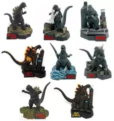 【中古】食玩 トレーディングフィギュア 全8種セット 「名鑑シリーズ 酒井ゆうじプロデュース ゴジラ全集」