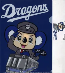 【中古】グッズセット ドアラ manacaカード+A4クリアファイル付き 「中日ドラゴンズ」