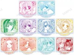 【中古】アクリルスタンド・アクリルパネル 全10種セット 「ぴちぴちピッチ トレーディング 原作コマ アクリルスタンド」