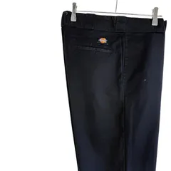 Dickiesディッキーズ874ワークパンツツイル生地リアルワークウェアロゴタグワンポイント黒ブラックストリートアメカジスケーターファッションスケートボードカルチャーローライダーoriginalfitオリジナルフィットvintageヴィンテージ60204
