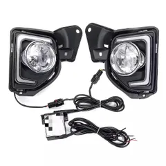 【送料無料】トヨタ ハイエース 200系 専用 LEDフォグランプ ホワイト/イエロー切替 デイライト機能 ウインカー機能 明るい 視認性向上 悪天候 夜間走行 ドレスアップ カスタムパーツ アクセサリーのサムネイル