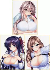 【中古】紙製品 全3種セット 新規描き下ろしA4サイズ色紙 「ユニオリズム・カルテット」 Getchu.com2022 Winterキャンペーン品