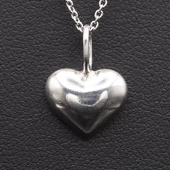 R912 ヴィンテージ SILVER刻印 ペンダント トップ ハート デザイン シルバー チャーム ヘッド