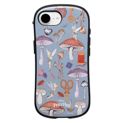 【新品】 iFace First Class ディズニー キャラクター iPhone 17e/16e ケース MagSafe 対応 MagSynq (ティンカー・ベル/ボタニカル/ブルーグレー)【アイフェイス iphone17e iphone16e カバー 0