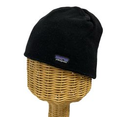 パタゴニア Patagonia ニットキャップ ニット帽 無地 黒 ブラック