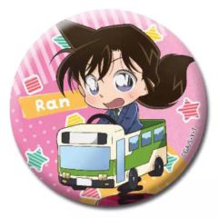名探偵コナン 公式アプリ ミステリートレイン 毛利蘭 缶バッジ - メルカリ
