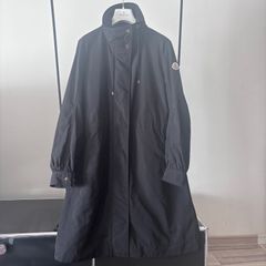 モンクレール★トレンチコート★ナイロン★KOUROU★ロングコート★ブラック★サイズ3★国内正規