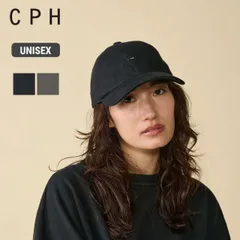 シーピーエイチ CPH 07-46 BAGGY CAP ORGANIC FLANNEL バギーキャップ オーガニックフランネル ブラック ダークオリーブ 日本製 CPHロゴ刺繍 バックスタイルに遊び心を持たせ頭が小さく見える効果とフィット感を両立 キャップ (