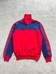 70s〜80s adidas 西ドイツ製 ジャージ レッド トレフォイル - メルカリ
