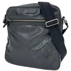 【中古】GUCCI | グッチ インプリメ ショルダーバッグ 201448 ブラック【尾張小牧店】