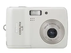 【中古】Nikon デジタルカメラ COOLPIX L6 ホワイト COOLPIXL6W