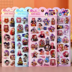 KPOPガールズ! デーモン・ハンターズ シール 4枚セット