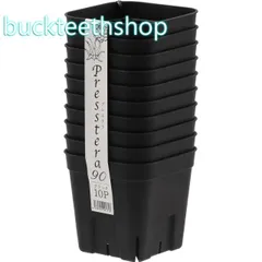 【園芸・農業用品】アップルウエア　プレステラ９０　１０個組ブラック　【１２０】４５３９９２０９０１７１６のサムネイル