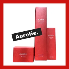 【新品未開封】オレリーモイスチャーブーストローション＆リッチセラム＆ナイトクリーム（化粧水.美容液.ナイトクリーム）