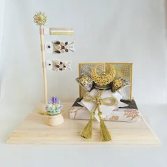 ゆき様ご予約商品　兜　五月人形　鯉のぼり　おしゃれ兜　リバティ　ハンドメイドつまみ細工