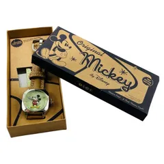 【nr/2.16/3】「THE ORIGINAL MICKEY MOUSE」ミッキーマウス アンティーク調 腕時計 SR656SW クォーツ