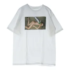 HUF (ハフ) ×DENNIS McGRATH HUF ZINGER デニス・マクグラス ハフジンガー フォトプリント 半袖Tシャツ カットソー ホワイト