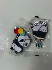 呪術廻戦 ラバーアクリルキーホルダー 五条 パンダ セット