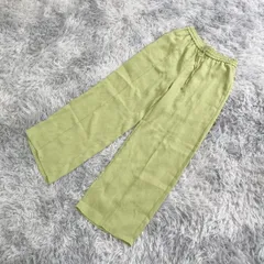 【GU】センターラインパンツ イージーパンツ (L) カジュアル ヘルシー