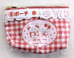サンリオ Lil ala mode×サンリオキャラクターズ当りくじ 2026年1月 8.ポーチ 赤