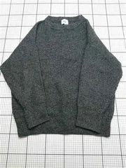 ◇ Θ リル LILL ニットセーター グレー系 Mサイズ メンズ E  【1602240009912】