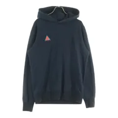 NIKE (ナイキ) ACG 胸ロゴプリント プルオーバーパーカー フーディ ブラック AT5501-010