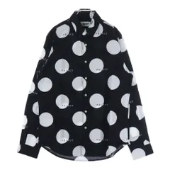 Palace Skateboards (パレススケートボーズ) 19SS Dots Shirt ドット 総柄 ボタンダウン 長袖シャツ ブラックのサムネイル