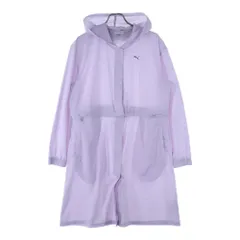 PUMA (プーマ) ロングコート スタジオ フロー ジャケット パープル 521914 レディースのサムネイル