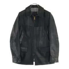 STUSSY (ステューシー) カウレザー 牛革 カーコート ジャケット