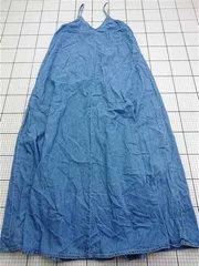 ◇ ⊂ ザラ ZARA デニムキャミソールワンピース Sサイズ レディース E  【1602240010727】