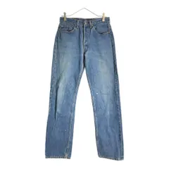80年代 USA製 Levi's リーバイス 501 デニムパンツ ブルー(メンズ W31 L32)中古 古着 X5435