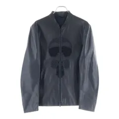 FENDI (フェンディ) Beige Full Monogram Lining Overcoat フロント モノグラム スタッズ シングルライダース ブラック FPG430 SSMのサムネイル